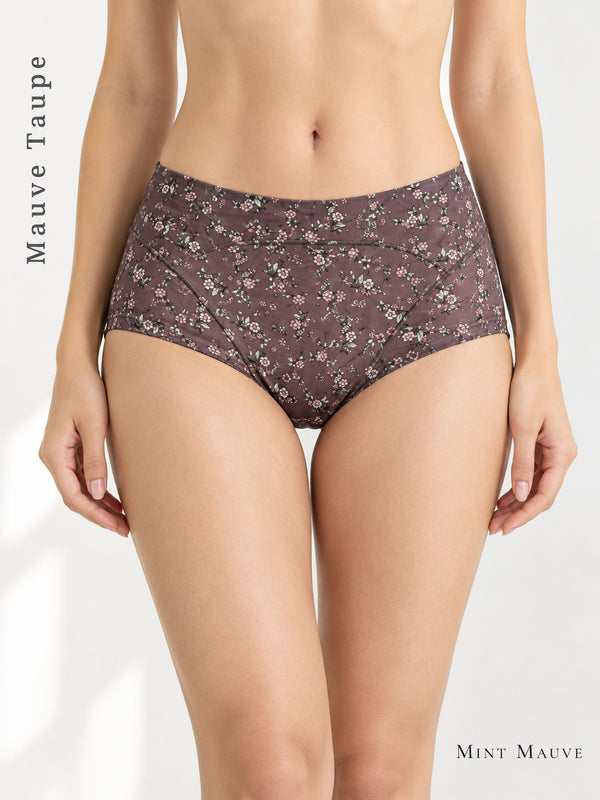 High waisted modal panties