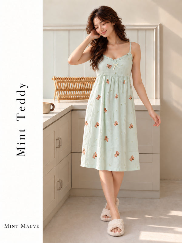 Padded short maxi