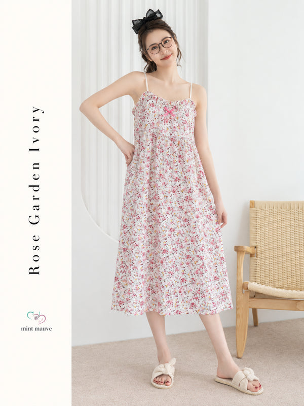 Cotton Padded Sling Night Dress Edition