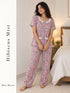 Button Down Dual Pocket Pyjama Set