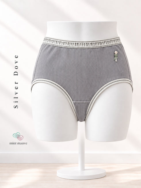 Ribbed Hipster Panties