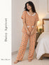 Button Down Dual Pocket Pyjama Set