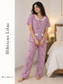 Button Down Dual Pocket Pyjama Set