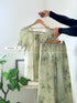 Women's Short-Sleeved Long Pants Cotton Pajamas