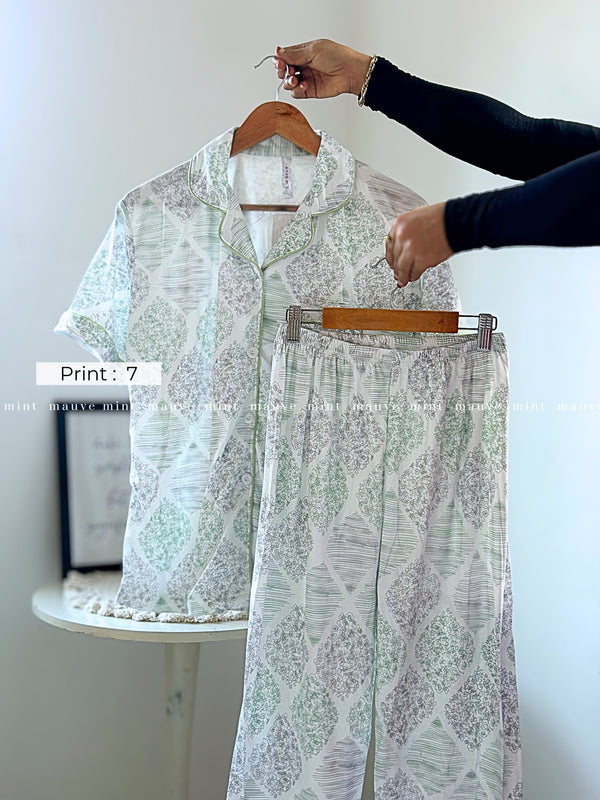 The Essential Collar Pajama Set