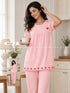 Dreamy Polka Heart Printed Pajama