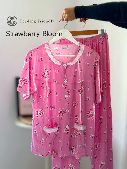 Front Openable Pyjama Set