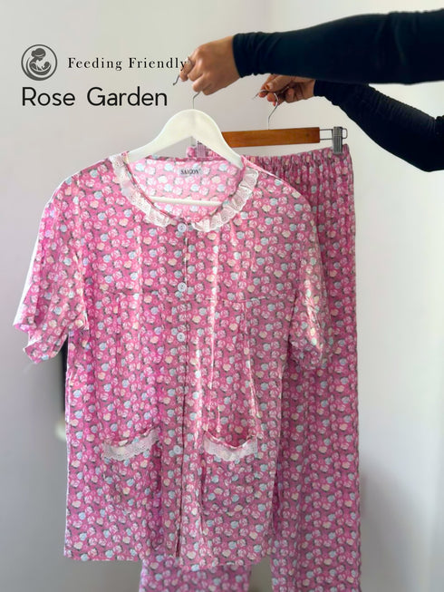 Front Openable Pyjama Set