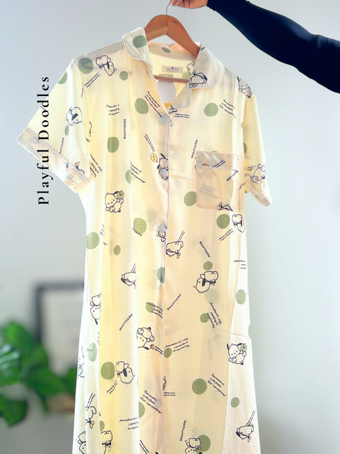 Button Down Nightdress