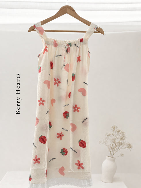 Ruffle Strap Midi Dress