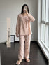 Korean-inspired full-sleeve pyjama set — colour variant 2