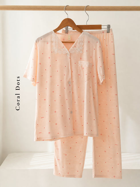 Lace Co-ord Sleep Set
