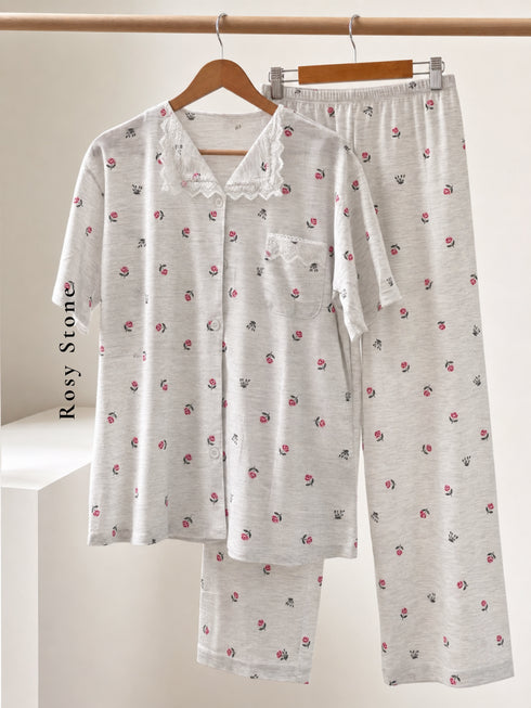 Lace Co-ord Sleep Set