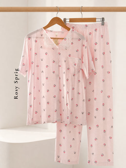 Lace Co-ord Sleep Set