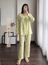 Pinteresty full-sleeve Korean pyjama — side view