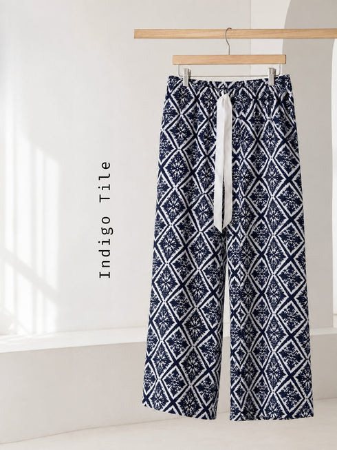 Wide-Leg Palazzo Pants