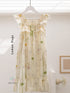 Vintage Inspired Padded Ruffle Sleepwear