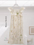 Vintage Inspired Padded Ruffle Sleepwear