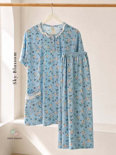 Button-Front Lounge Suit