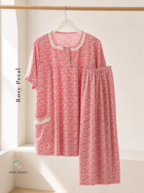 Button-Front Lounge Suit
