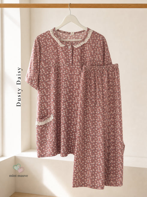 Button-Front Lounge Suit