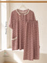 Button-Front Lounge Suit