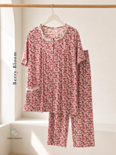 Button-Front Lounge Suit