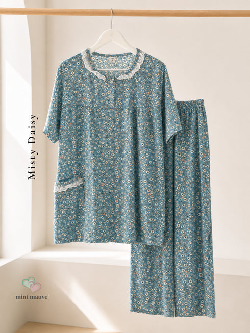 Button-Front Lounge Suit