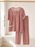 Button-Front Lounge Suit