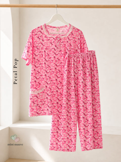 Button-Front Lounge Suit