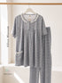 Button-Front Lounge Suit
