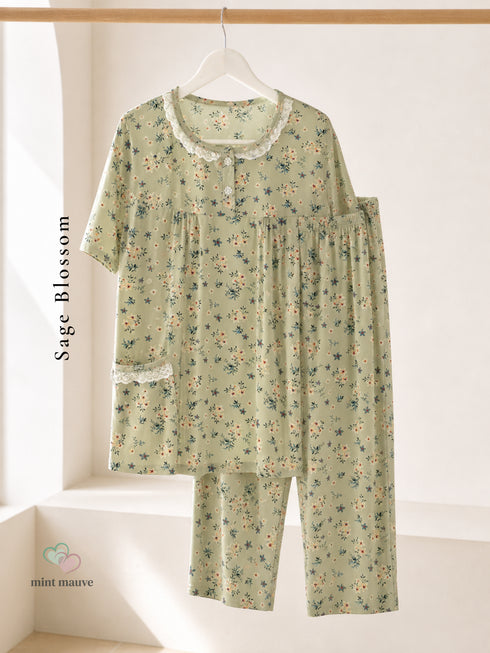 Button-Front Lounge Suit