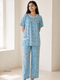 Button-Front Lounge Suit