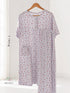 Knee-length breastfeeding pyjama — colour variant 2