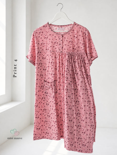 Nursing pyjama knee length — colour variant 4