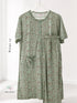 Knee-length nursing pyjama — colour variant 10