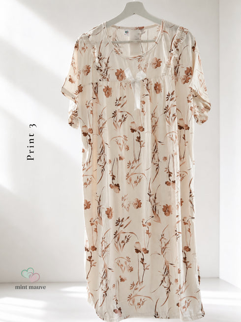 Vintage Ruffle Yoke Nightdress