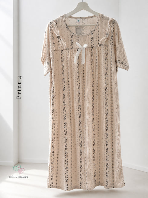 Vintage Ruffle Yoke Nightdress