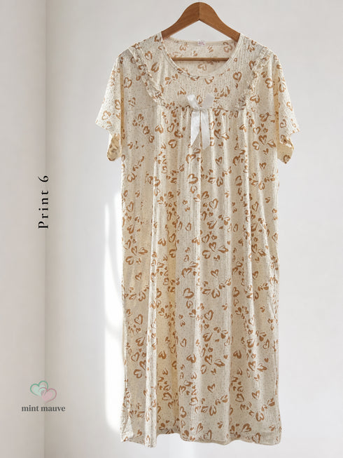 Vintage Ruffle Yoke Nightdress