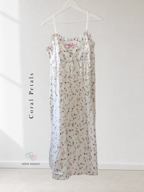 Cotton Padded Sling Night Dress Edition