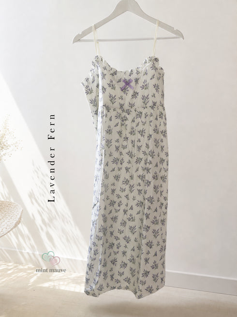 Cotton Padded Sling Night Dress Edition