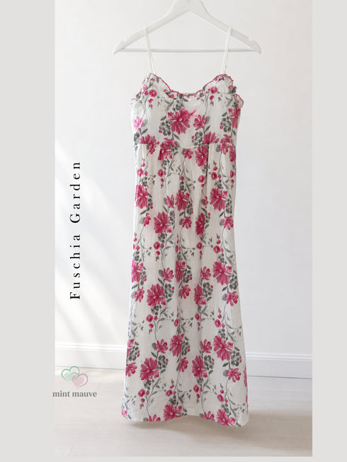 Cotton Padded Sling Night Dress Edition