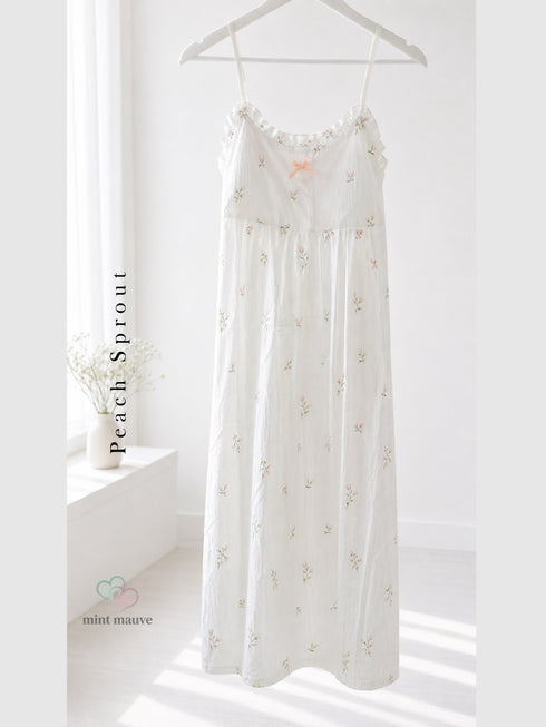 Cotton Padded Sling Night Dress Edition