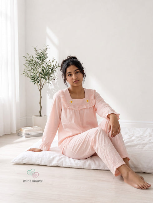 Pinteresty Full Sleeve Korean Pyjama