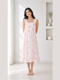 Ruffle Sleeve Short Maxi