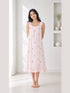 Ruffle Sleeve Short Maxi
