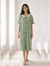 Vintage Lace Ruffle Yoke Nightdress