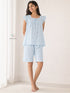 Padded Capri Short Set