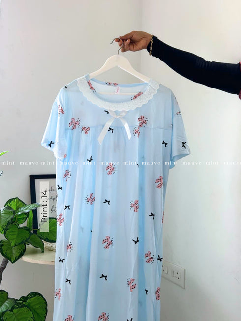 Pastel printed maxi dress — colour variant 6