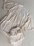 Half-Sleeved Lace Pajama and Trousers Set